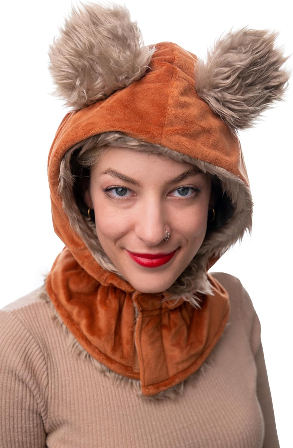 Unnecessary Furry Bear Alien Hat Womens — WeirdThingsToBuy weird find