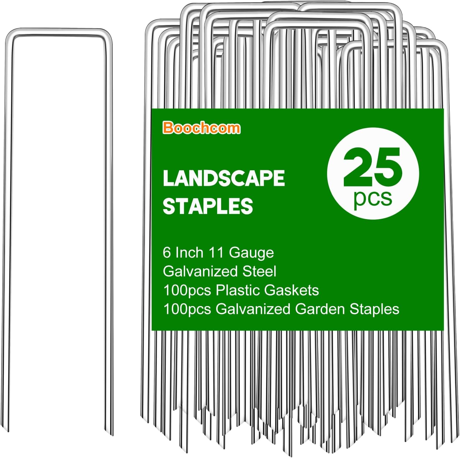 Unnecessary Garden Staples Set 6inch 11 — WeirdThingsToBuy weird find