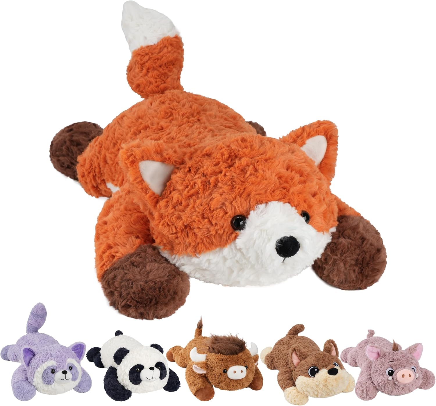 Unnecessary Gilfwm Weighted Stuffed Animals Fox — WeirdThingsToBuy weird find