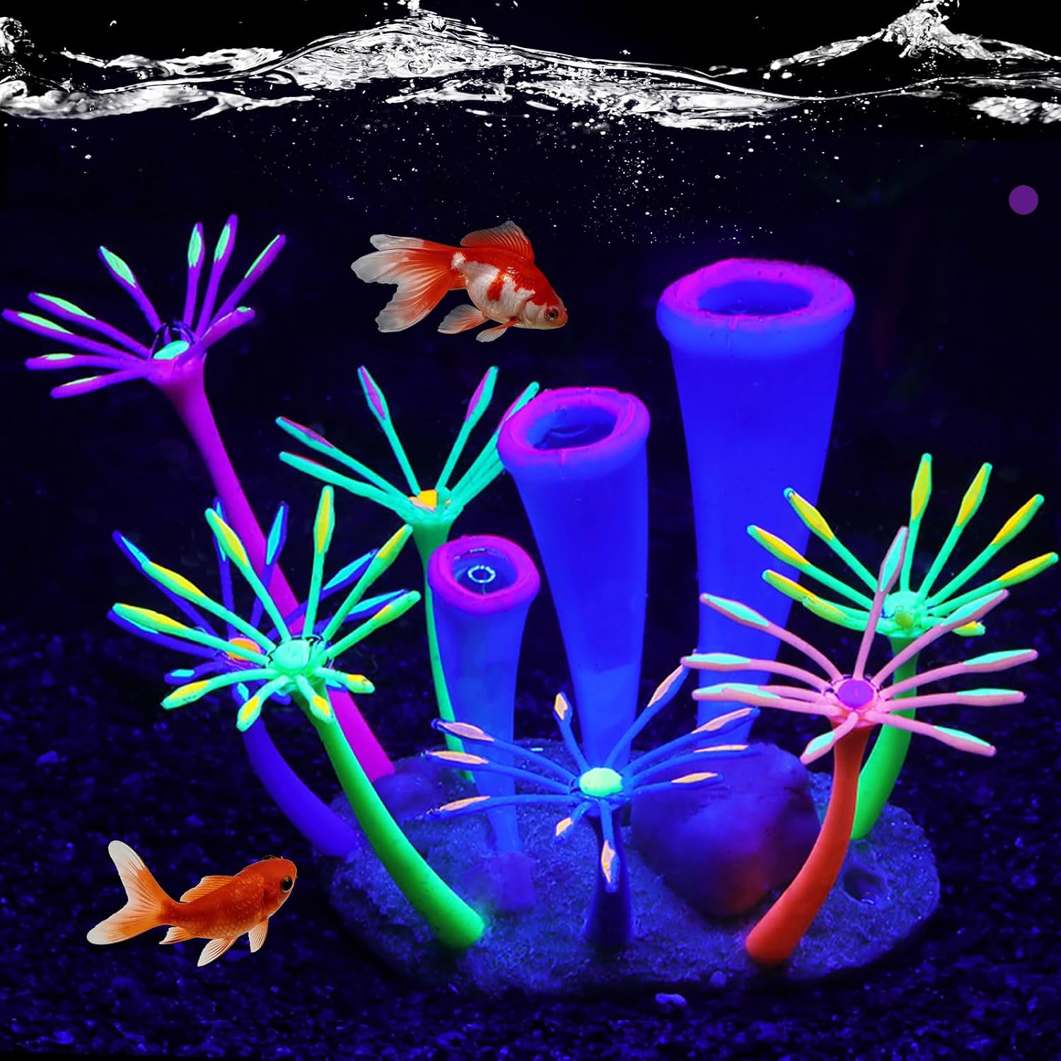 Unnecessary Glow in Dark Fish Tank — WeirdThingsToBuy weird find