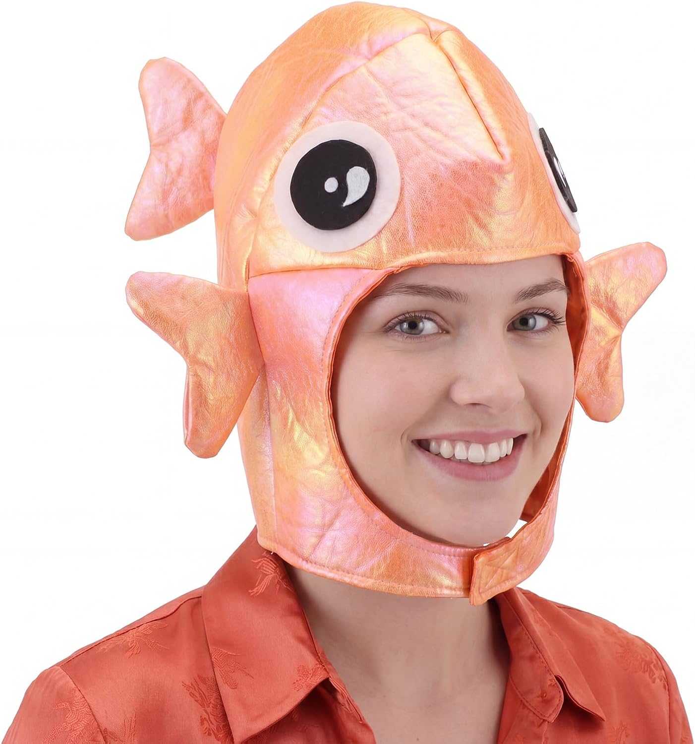 Unnecessary Goldfish Halloween Funny Hat Costume — WeirdThingsToBuy weird find
