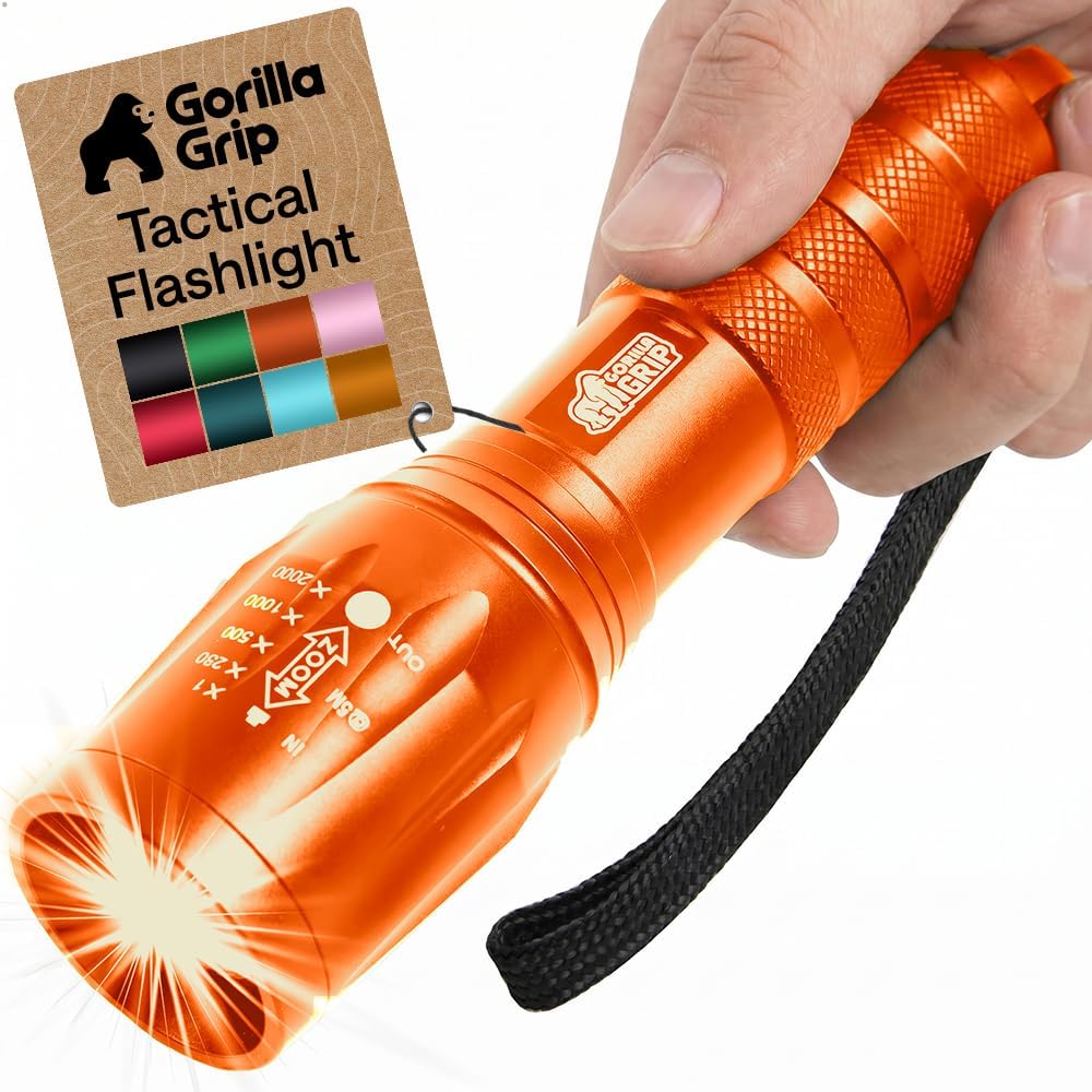 Unnecessary Gorilla Grip Powerful Led Tactical — WeirdThingsToBuy weird find