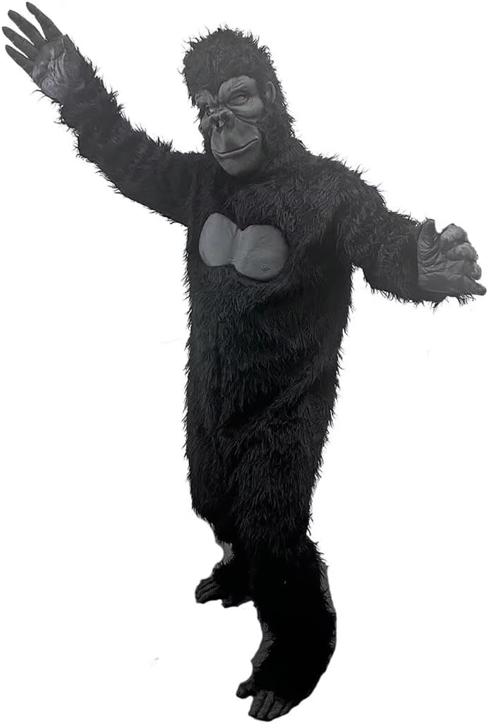 Unnecessary Gorilla Mascot Costume Adults — WeirdThingsToBuy weird find