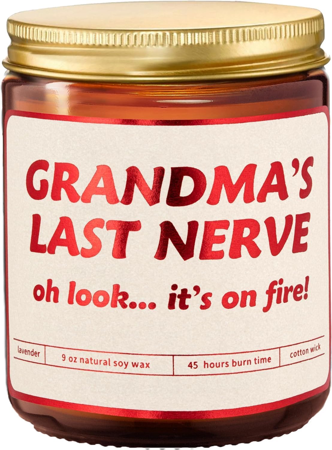 Unnecessary Grandma's Last Nerve Vanilla Lavender — WeirdThingsToBuy weird find
