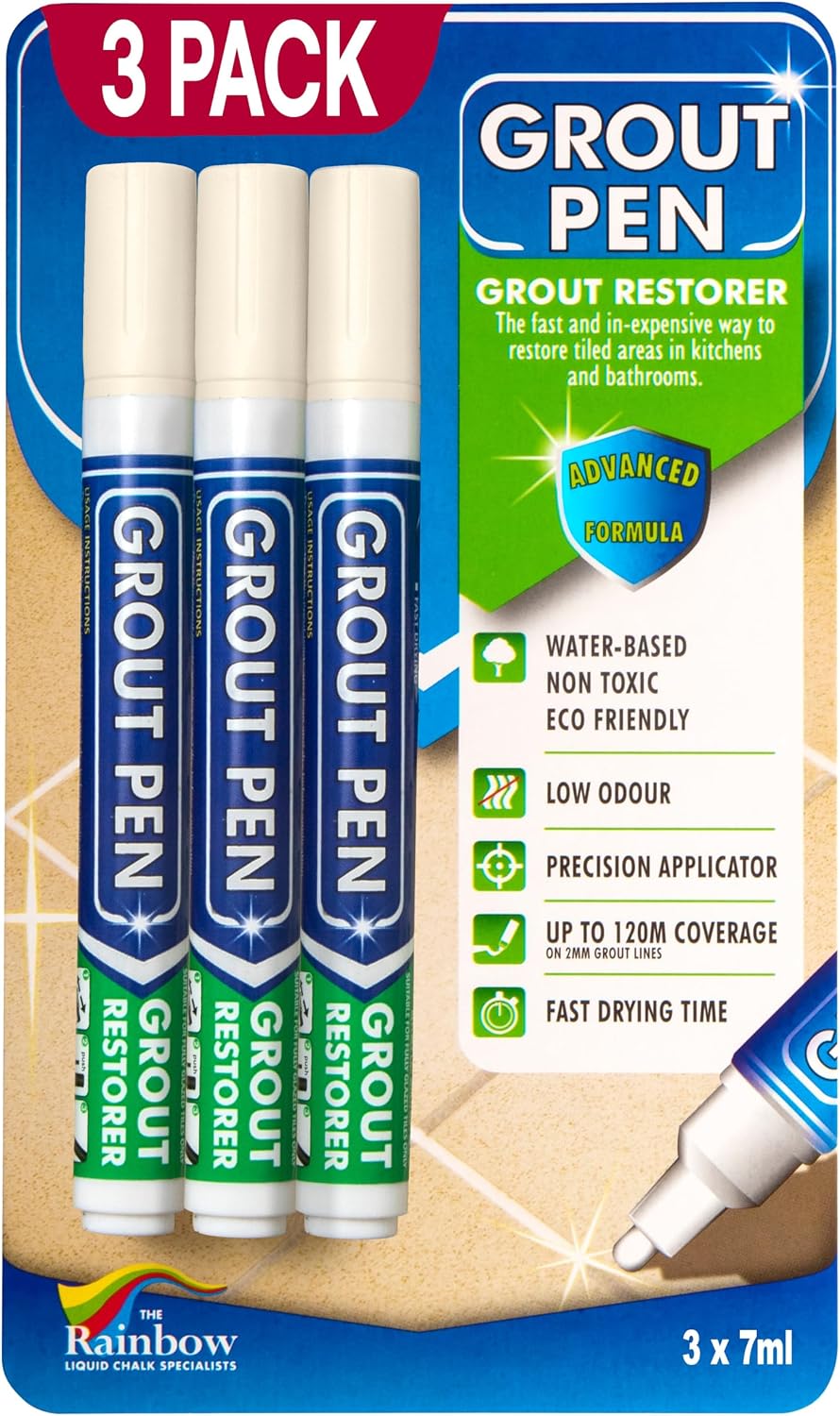 Unnecessary Grout Pen Ivory Tile Grout — WeirdThingsToBuy weird find