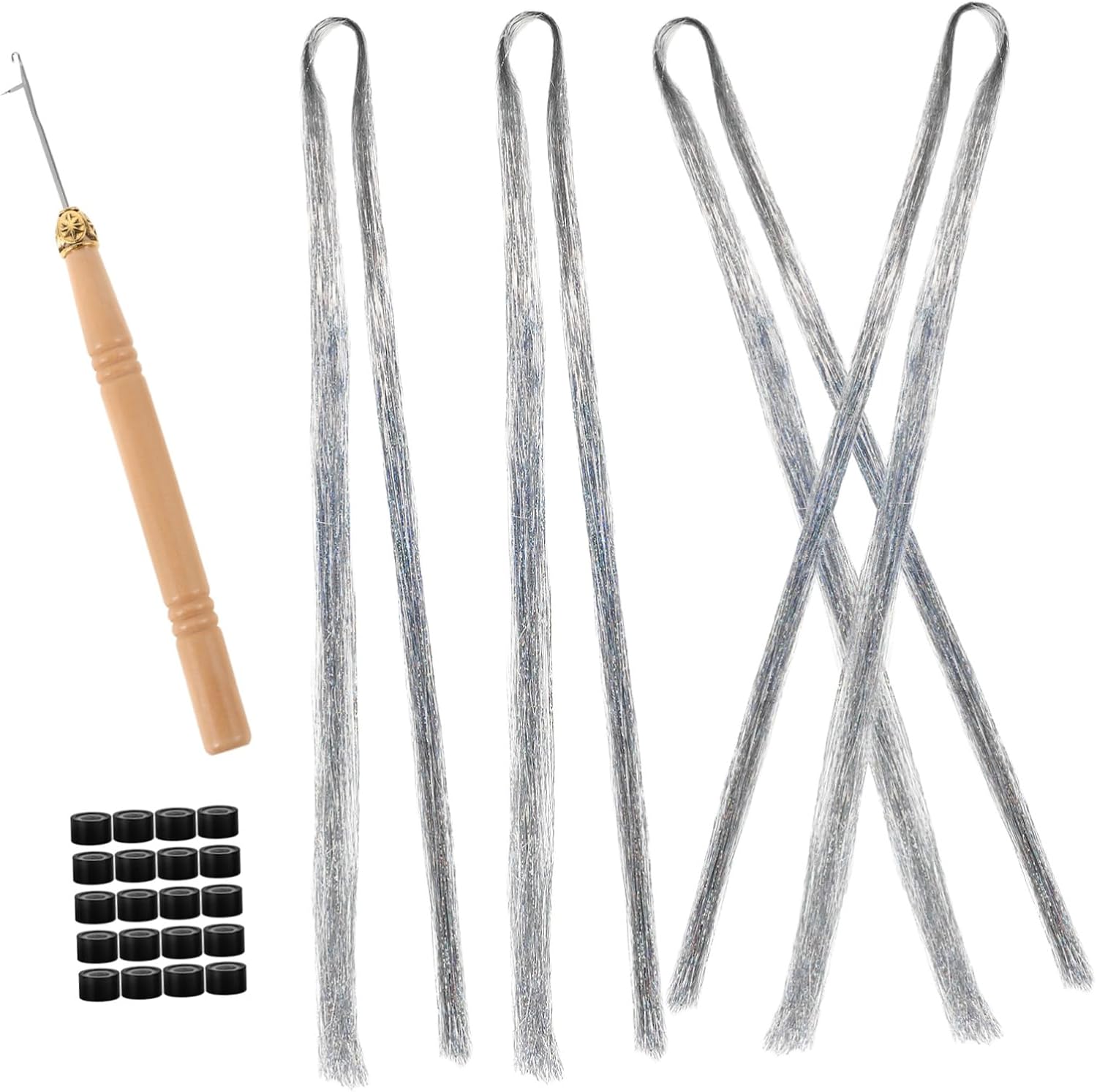 Unnecessary Hair Tinsel Kit Women Pet — WeirdThingsToBuy weird find