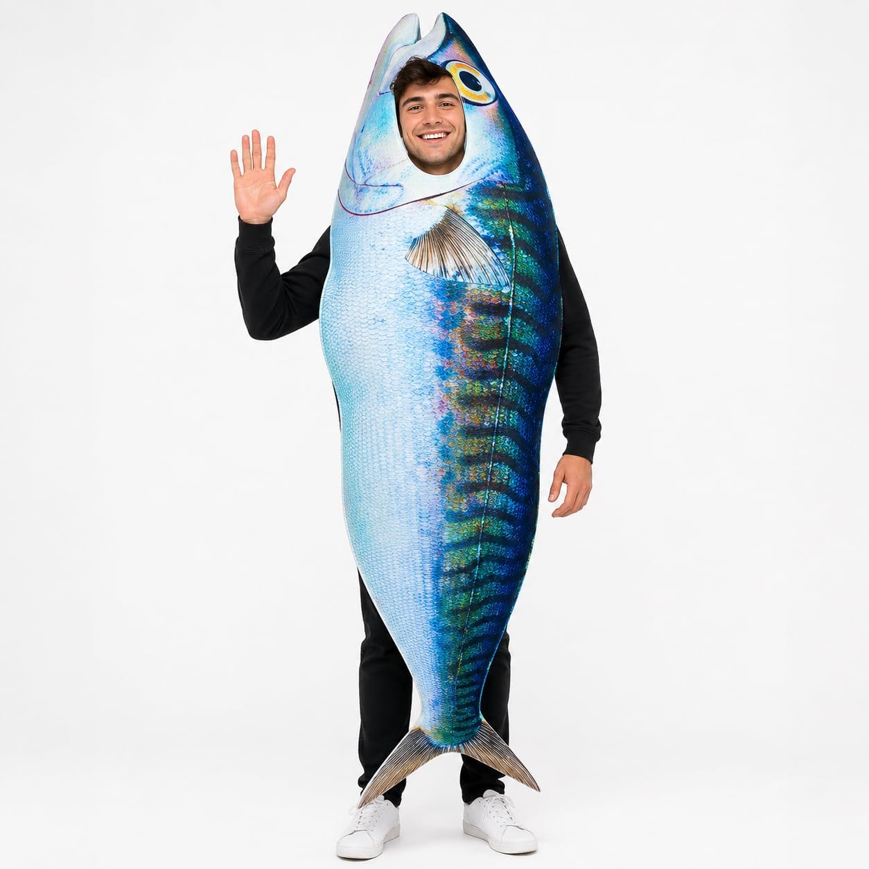 Unnecessary Halloween Adult Fish Costume Silly — WeirdThingsToBuy weird find
