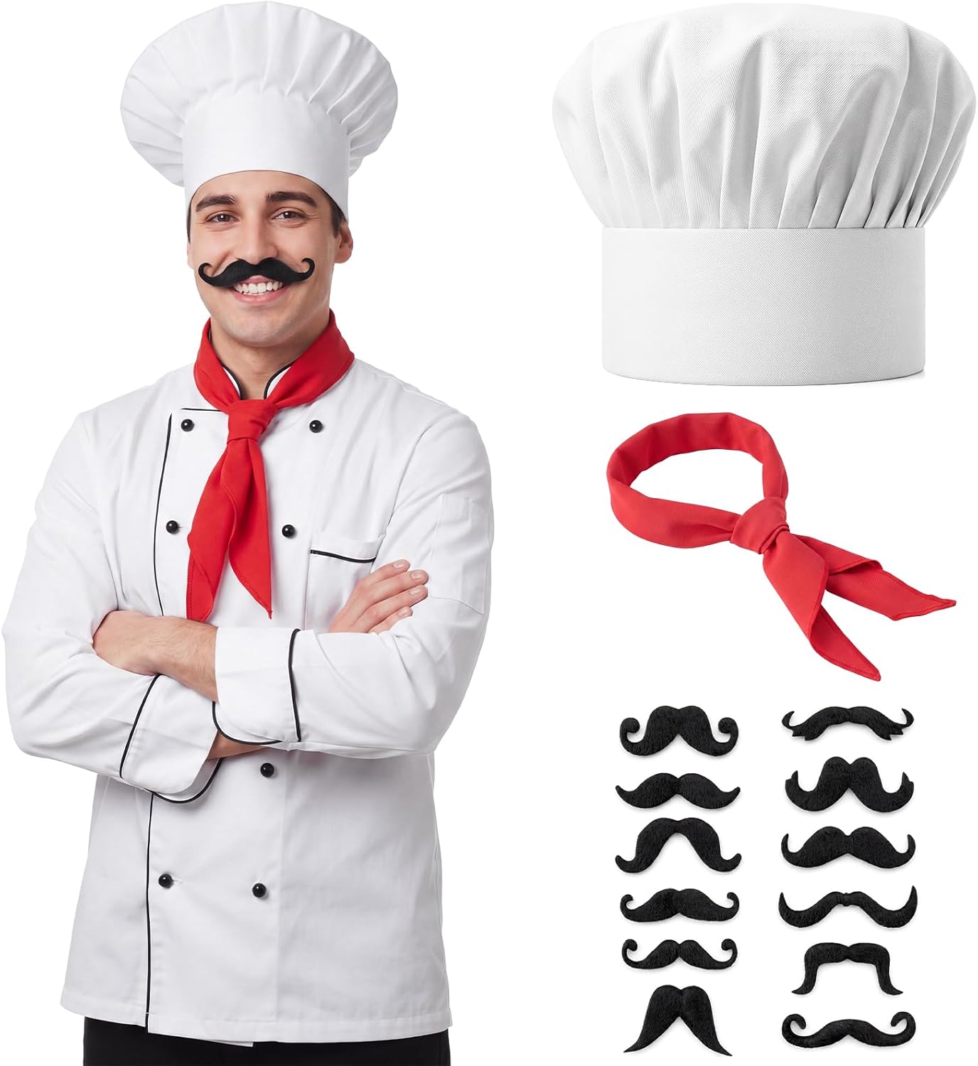 Unnecessary Halloween Chef Costume Set White — WeirdThingsToBuy weird find