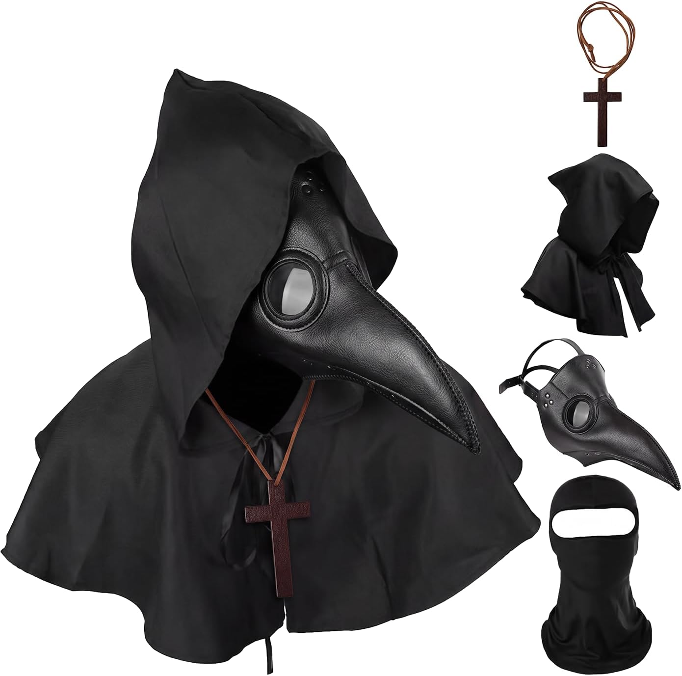 Unnecessary Halloween Plague Doctor Mask Scary — WeirdThingsToBuy weird find