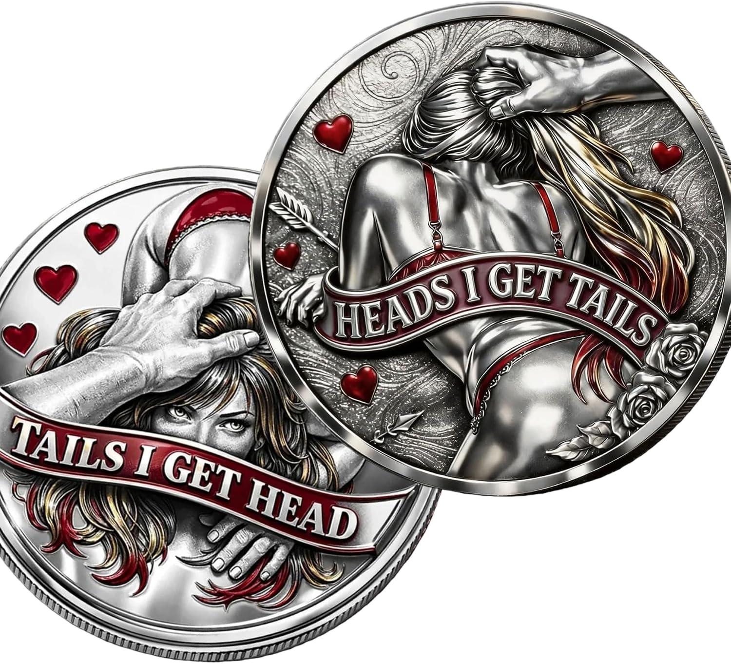 Unnecessary Heads or Tails Funny Coin — WeirdThingsToBuy weird find