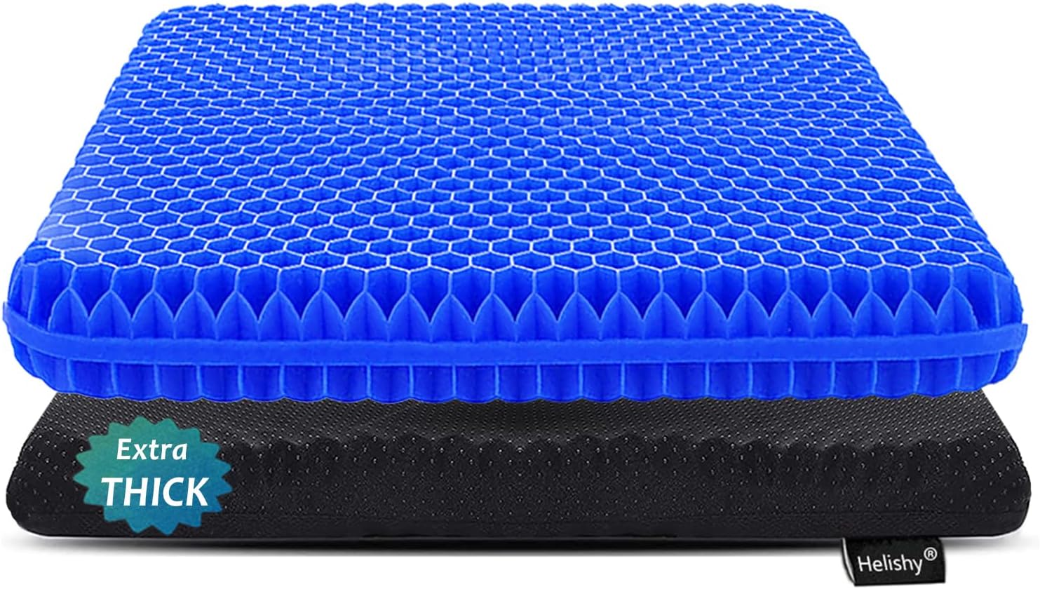 Unnecessary Helishy Gel Seat Cushion Long — WeirdThingsToBuy weird find