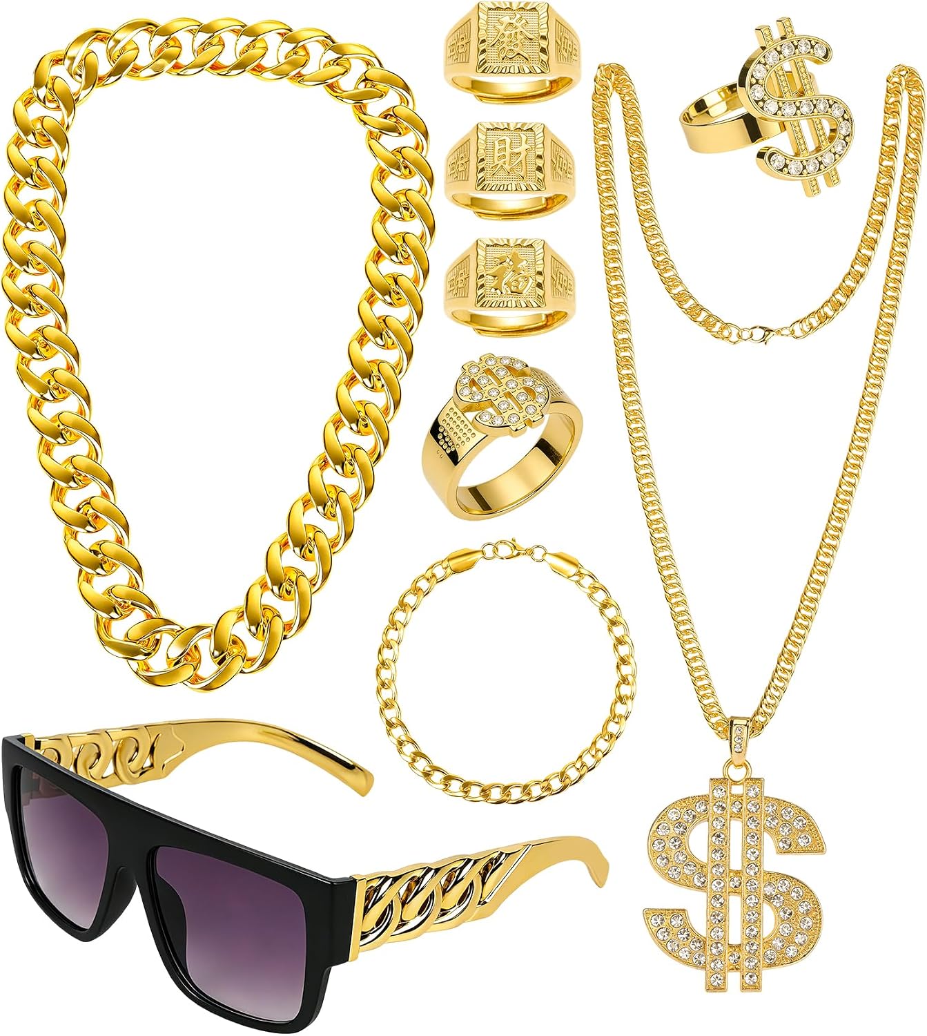 Unnecessary Hip Hop Costume Kit 80s — WeirdThingsToBuy weird find
