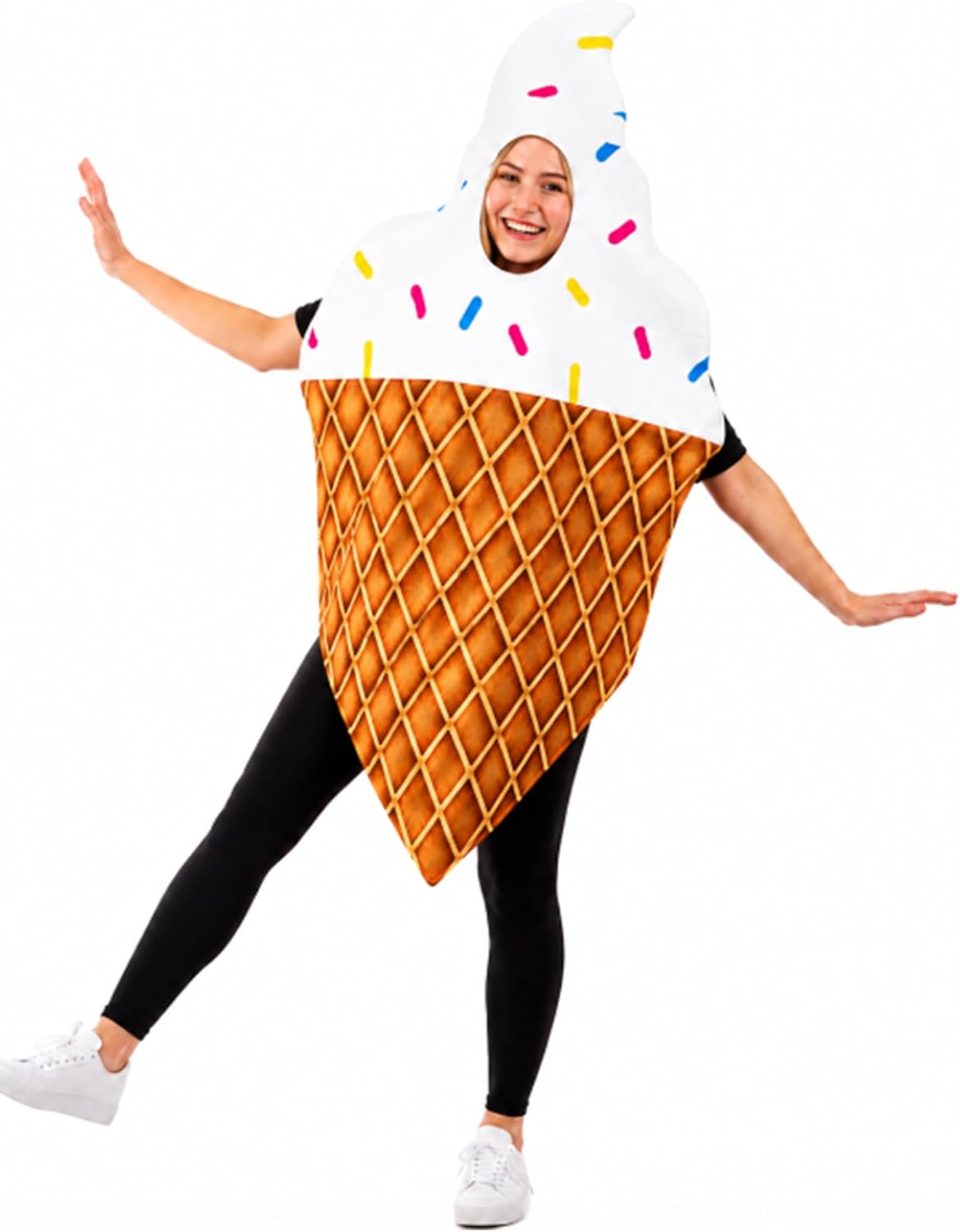 Unnecessary Ice Cream Cone Costume Adults — WeirdThingsToBuy weird find