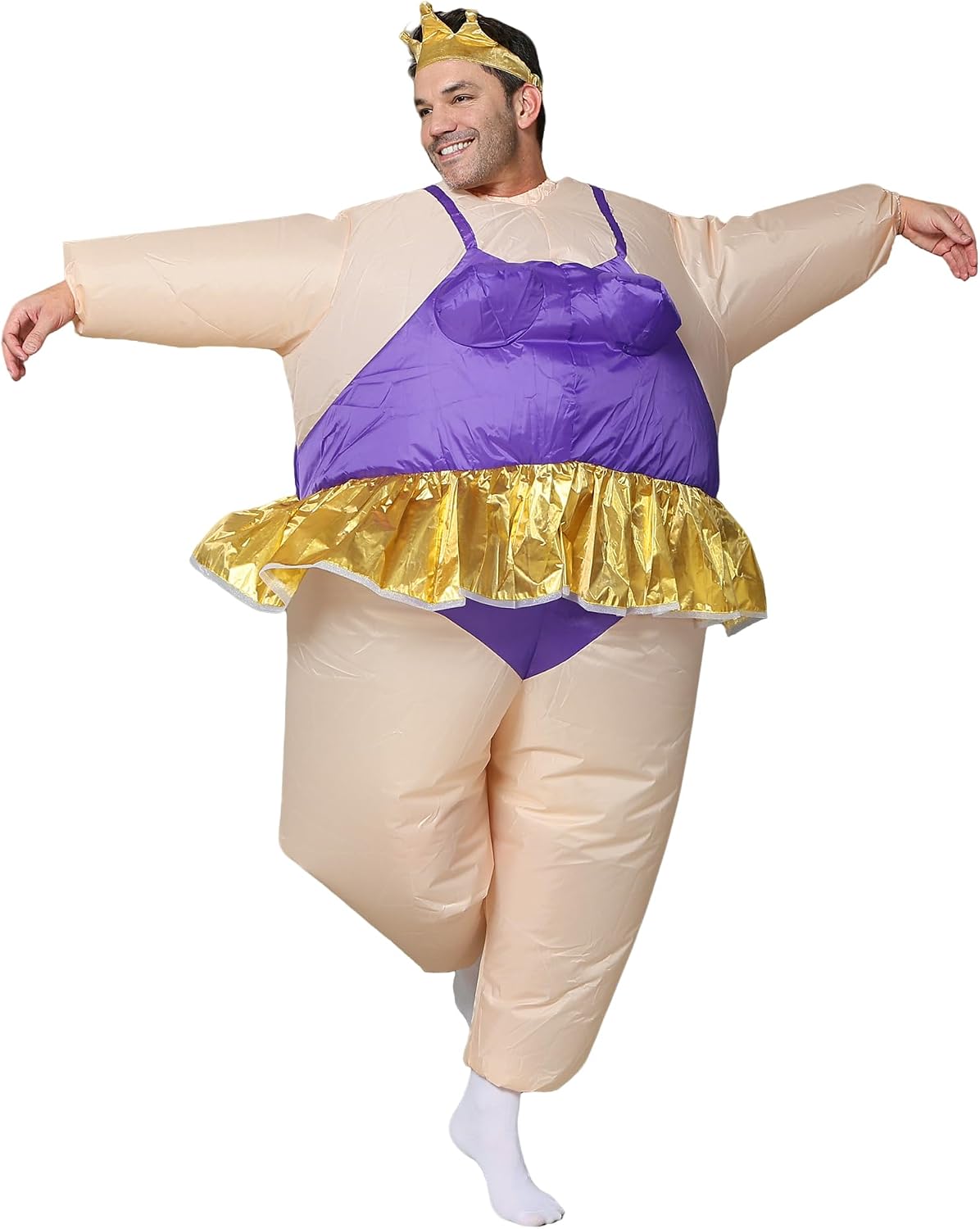 Unnecessary Inflatable Ballerina Costume Adult Blow — WeirdThingsToBuy weird find