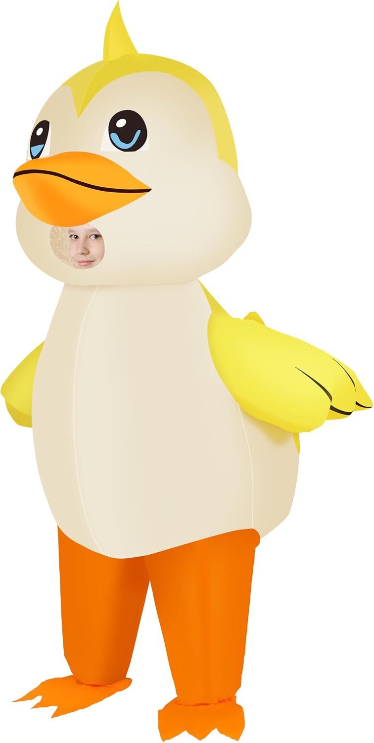 Unnecessary Inflatable Duck Costume Adults Kids — WeirdThingsToBuy weird find