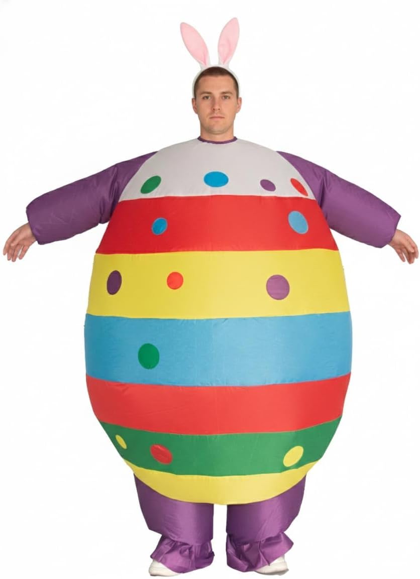 Unnecessary Inflatable Easter Egg Costume Adults — WeirdThingsToBuy weird find