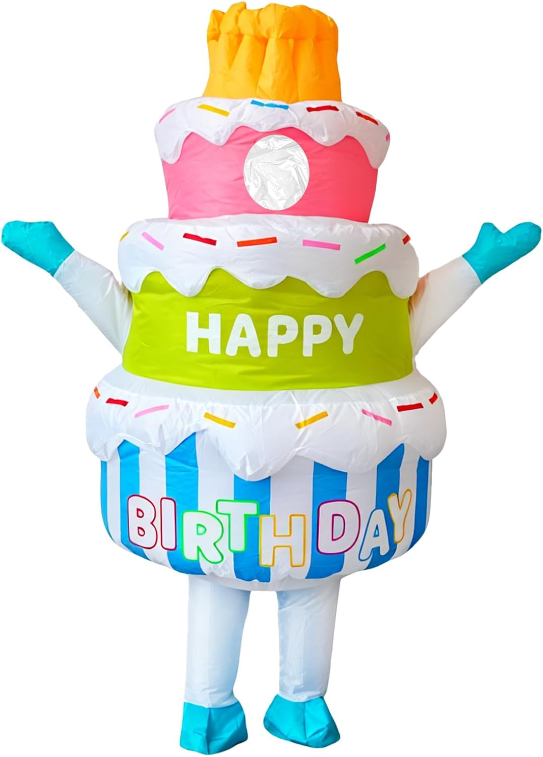 Unnecessary Inflatable Funny Cupcake Costume — WeirdThingsToBuy weird find