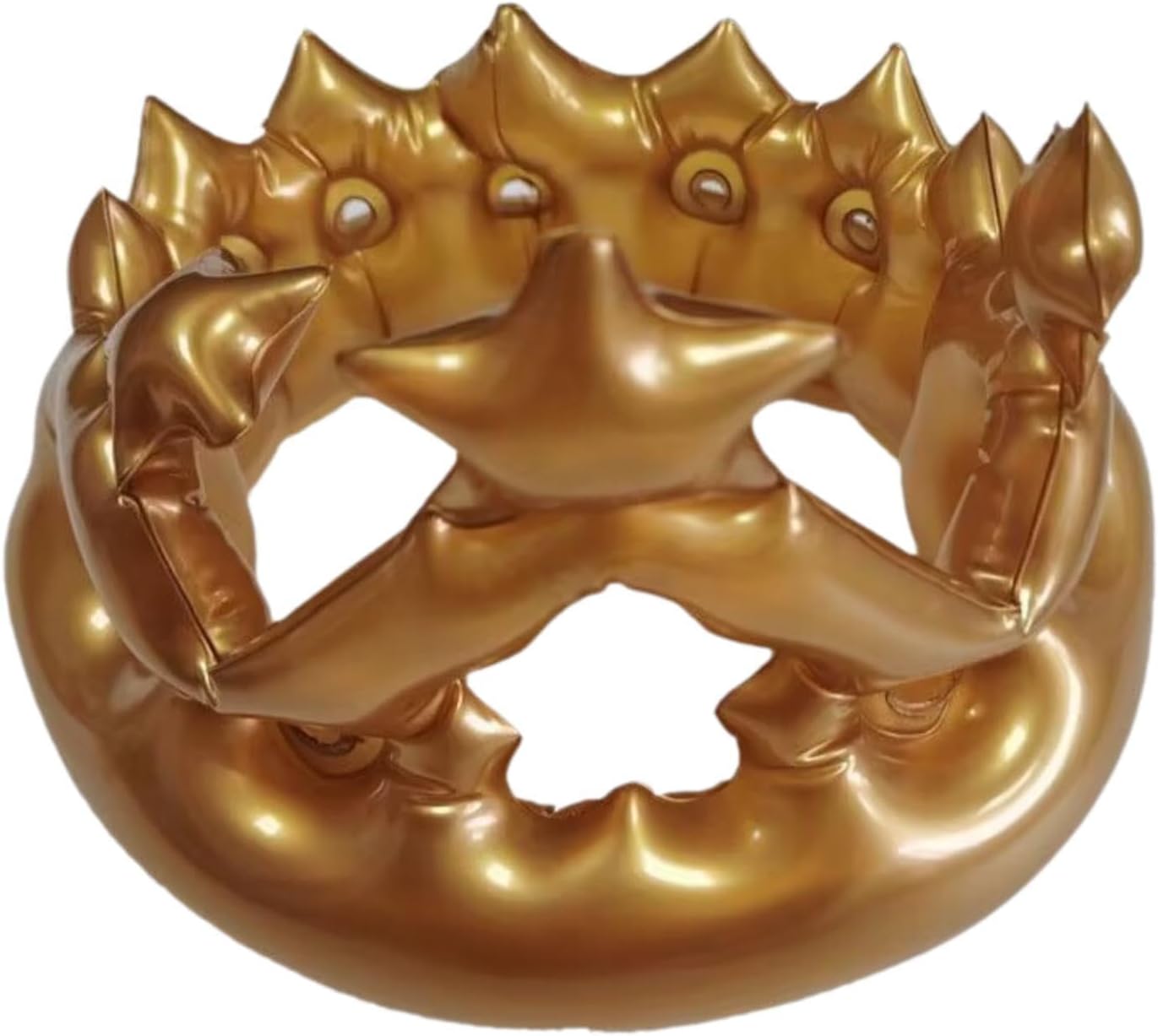 Unnecessary Inflatable Party Crown Hat Dress — WeirdThingsToBuy weird find