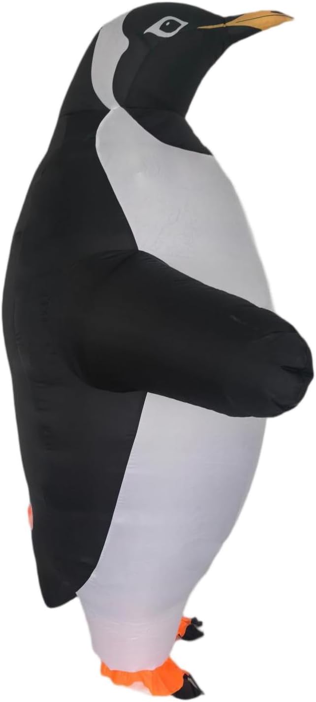 Unnecessary Inflatable Penguin Costume Adults One — WeirdThingsToBuy weird find
