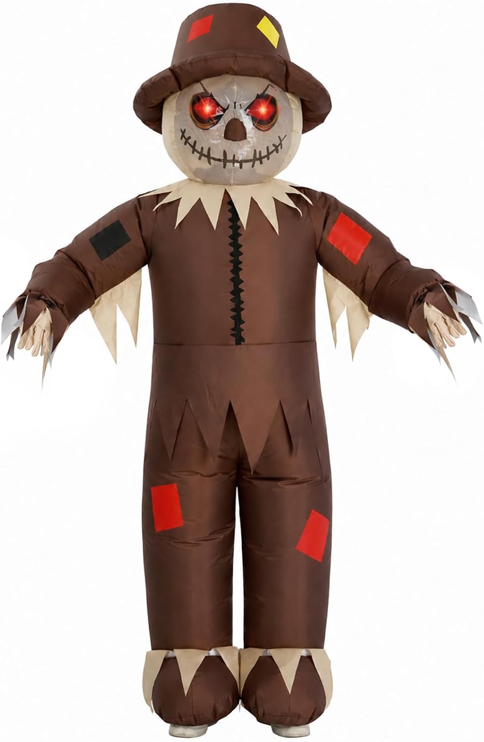 Unnecessary Inflatable Scarecrow Costume Adults Blow — WeirdThingsToBuy weird find