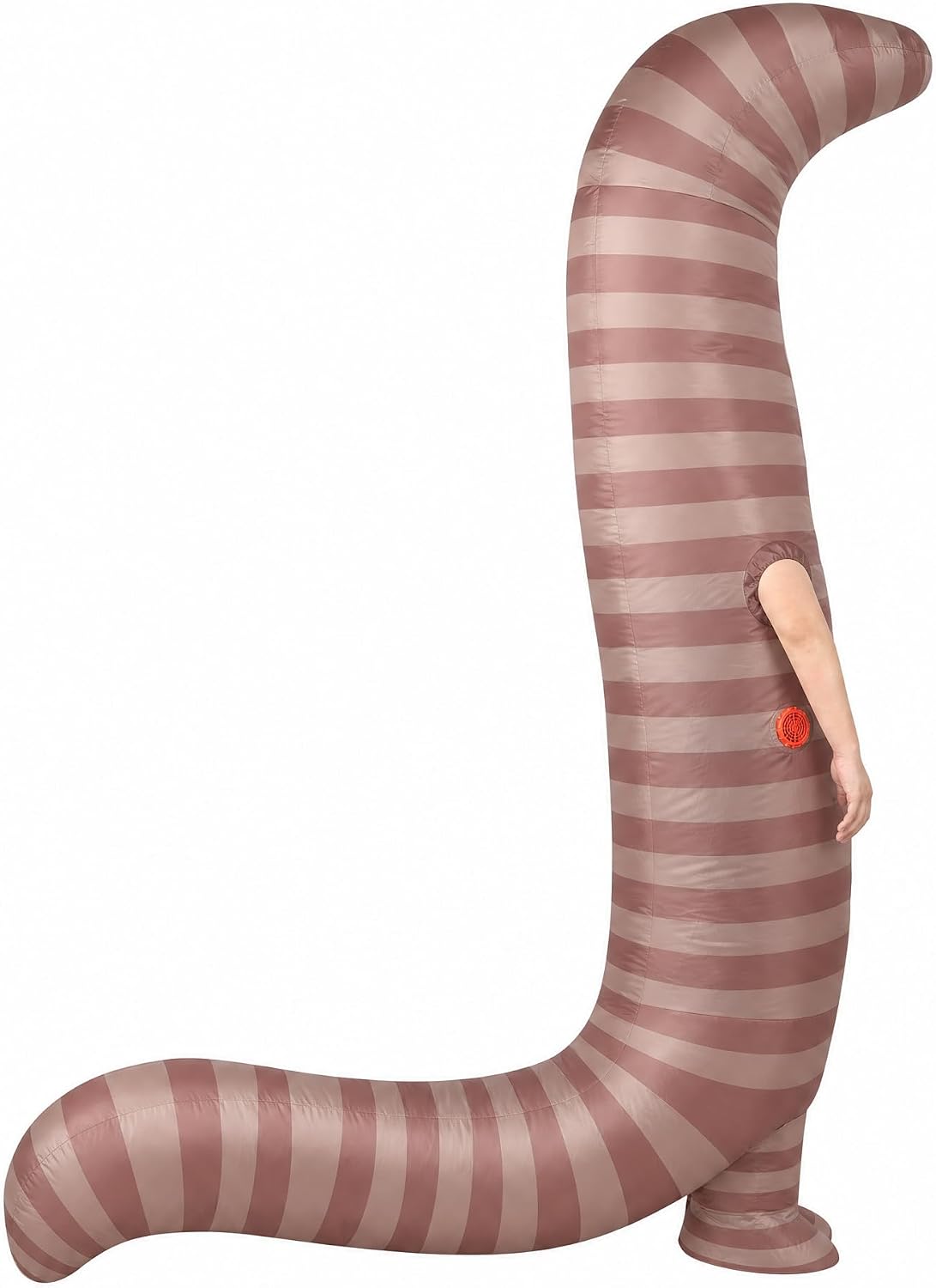 Unnecessary Inflatable Worm Costume Adult Funny — WeirdThingsToBuy weird find