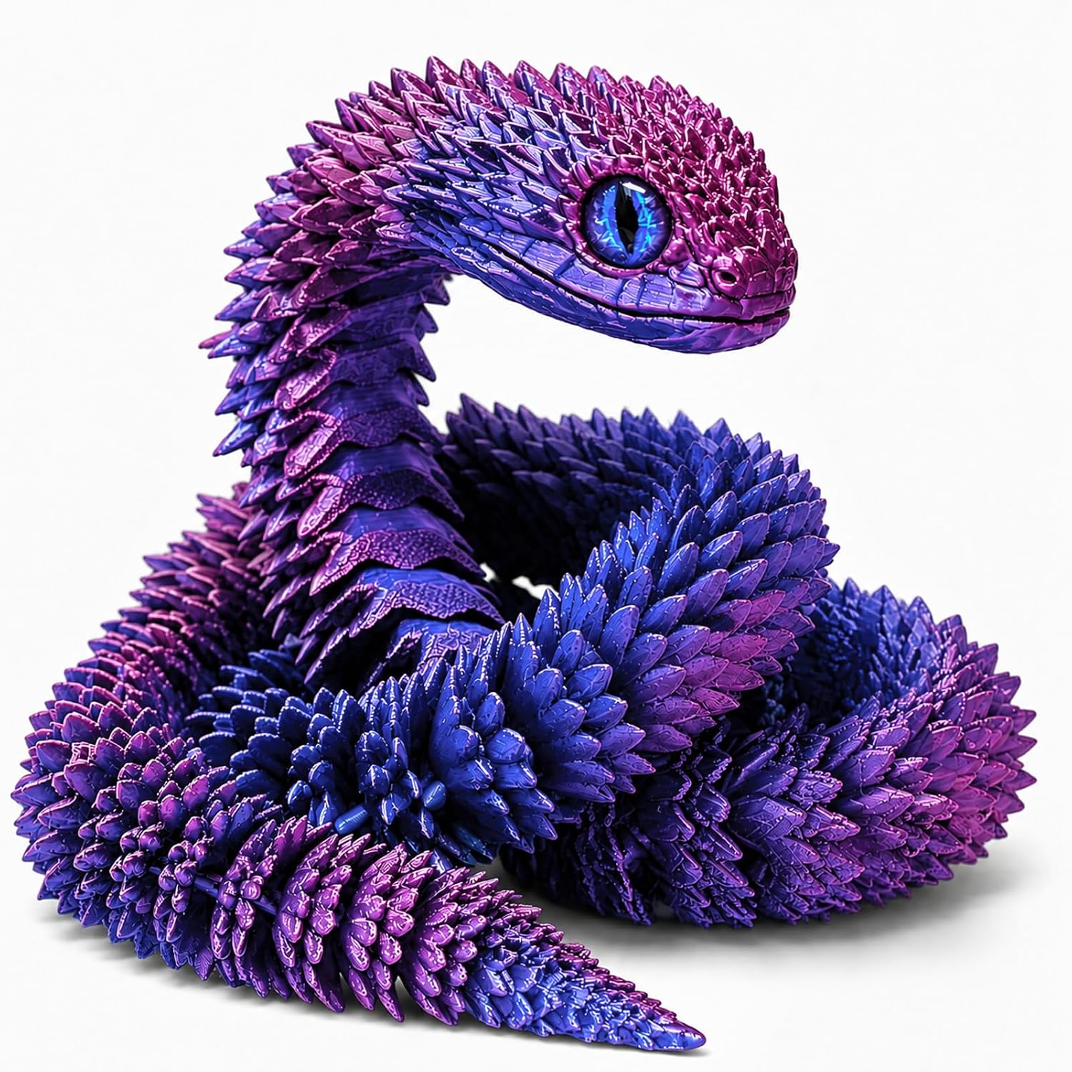Unnecessary Ivrmtal 24in 3d Printed Snake — WeirdThingsToBuy weird find