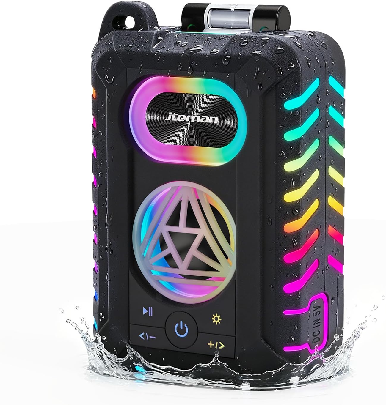 Unnecessary Jteman Ip67 Waterproof Bluetooth Speaker — WeirdThingsToBuy weird find