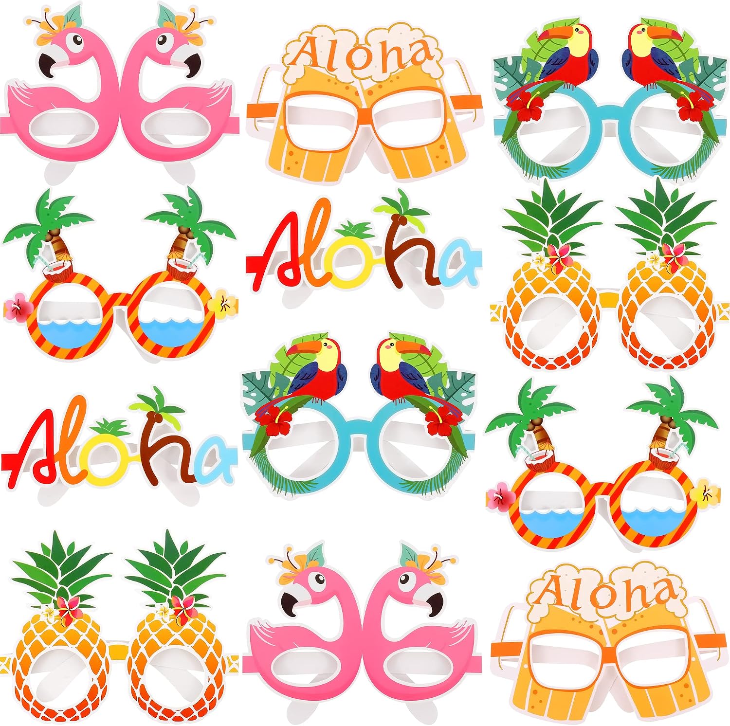 Unnecessary Katchon Luau Glasses Luau Party — WeirdThingsToBuy weird find