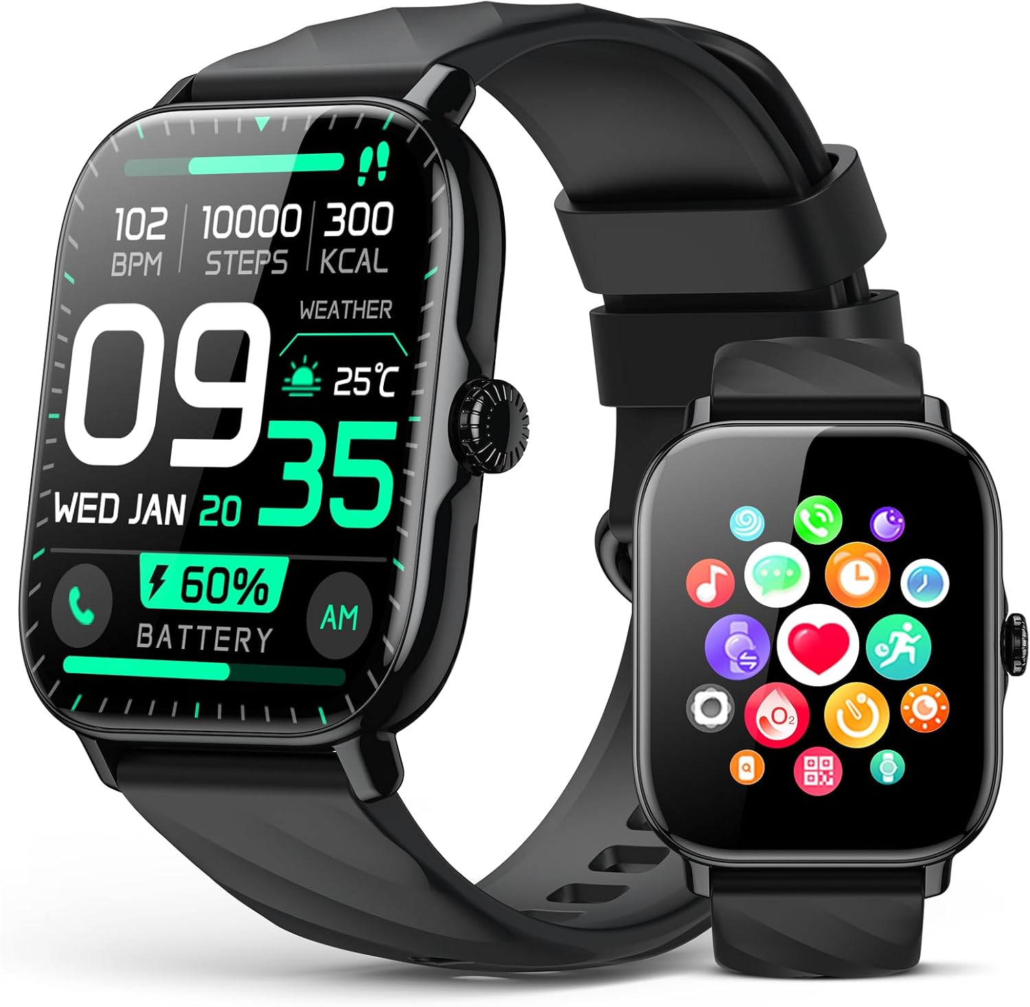 Unnecessary Kriutefy Smart Watches Fitness Tracker — WeirdThingsToBuy weird find