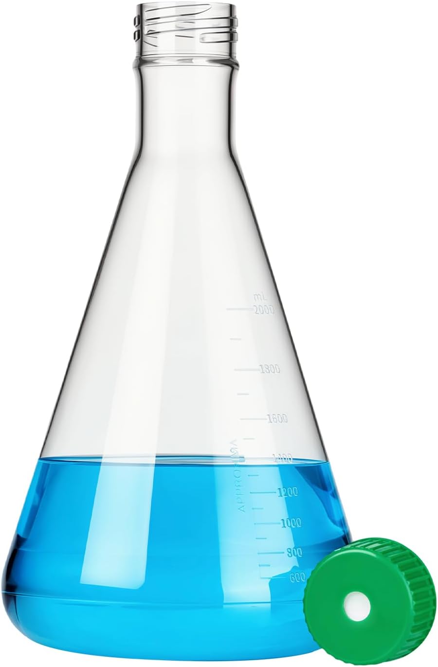 Unnecessary Labshark 2000ml Erlenmeyer Flask Sterile — WeirdThingsToBuy weird find