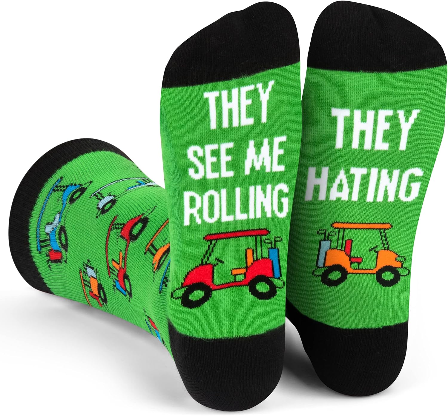 Unnecessary Lavley Funny Golf Socks Fun — WeirdThingsToBuy weird find