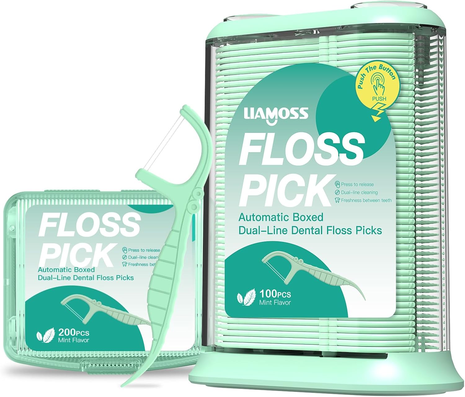 Unnecessary Liamoss Dental Floss Picks Dental — WeirdThingsToBuy weird find