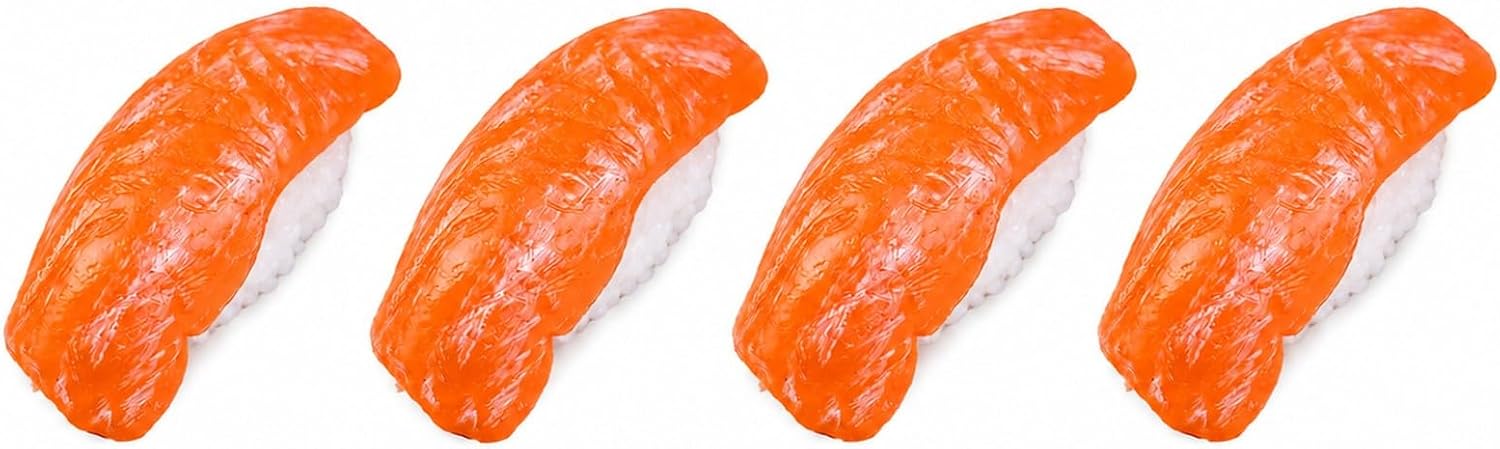 Unnecessary Logofun 4pcs Fake Sushi Food — WeirdThingsToBuy weird find