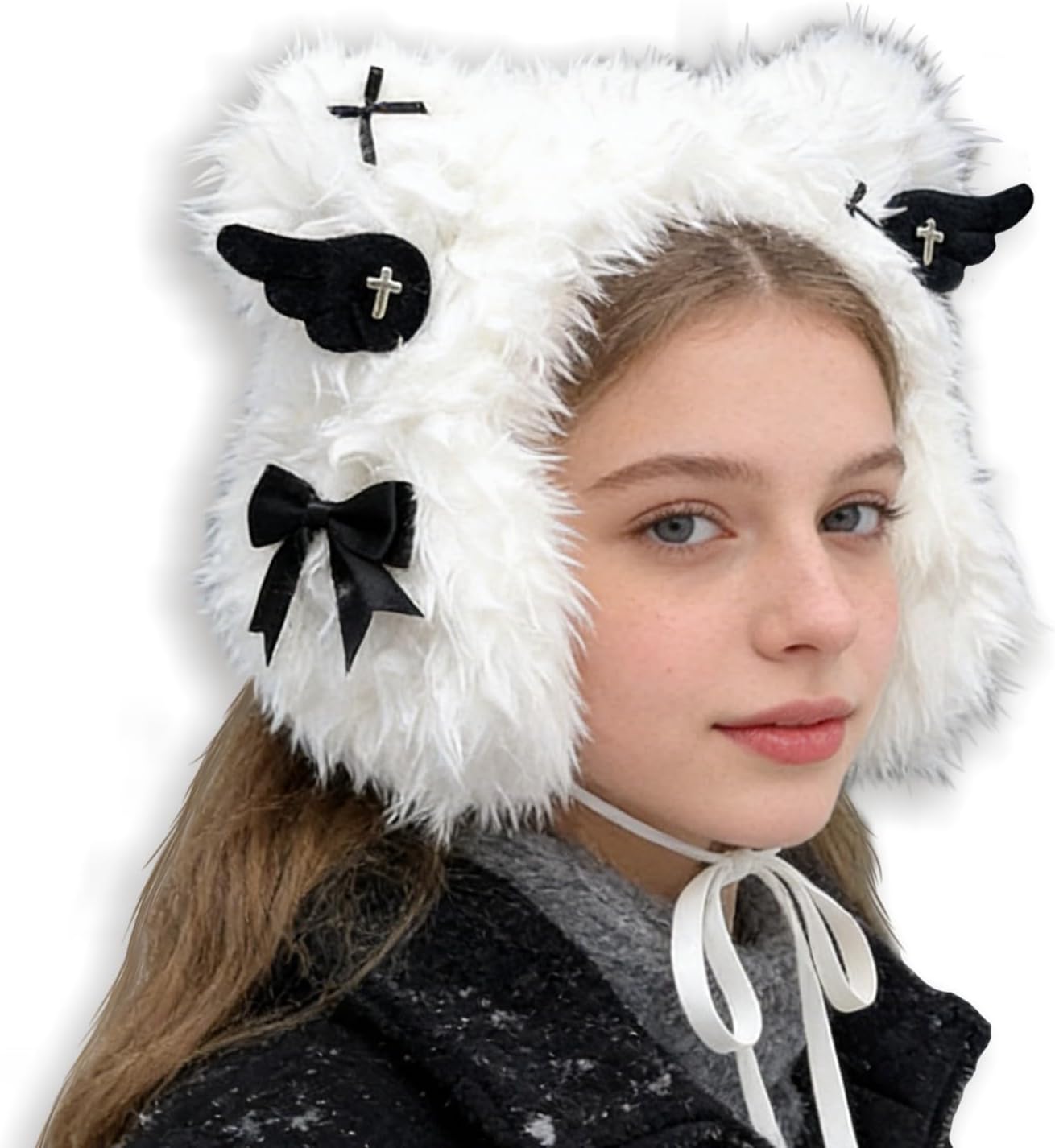 Unnecessary Lolita Puppy Ear Muffs Soft — WeirdThingsToBuy weird find