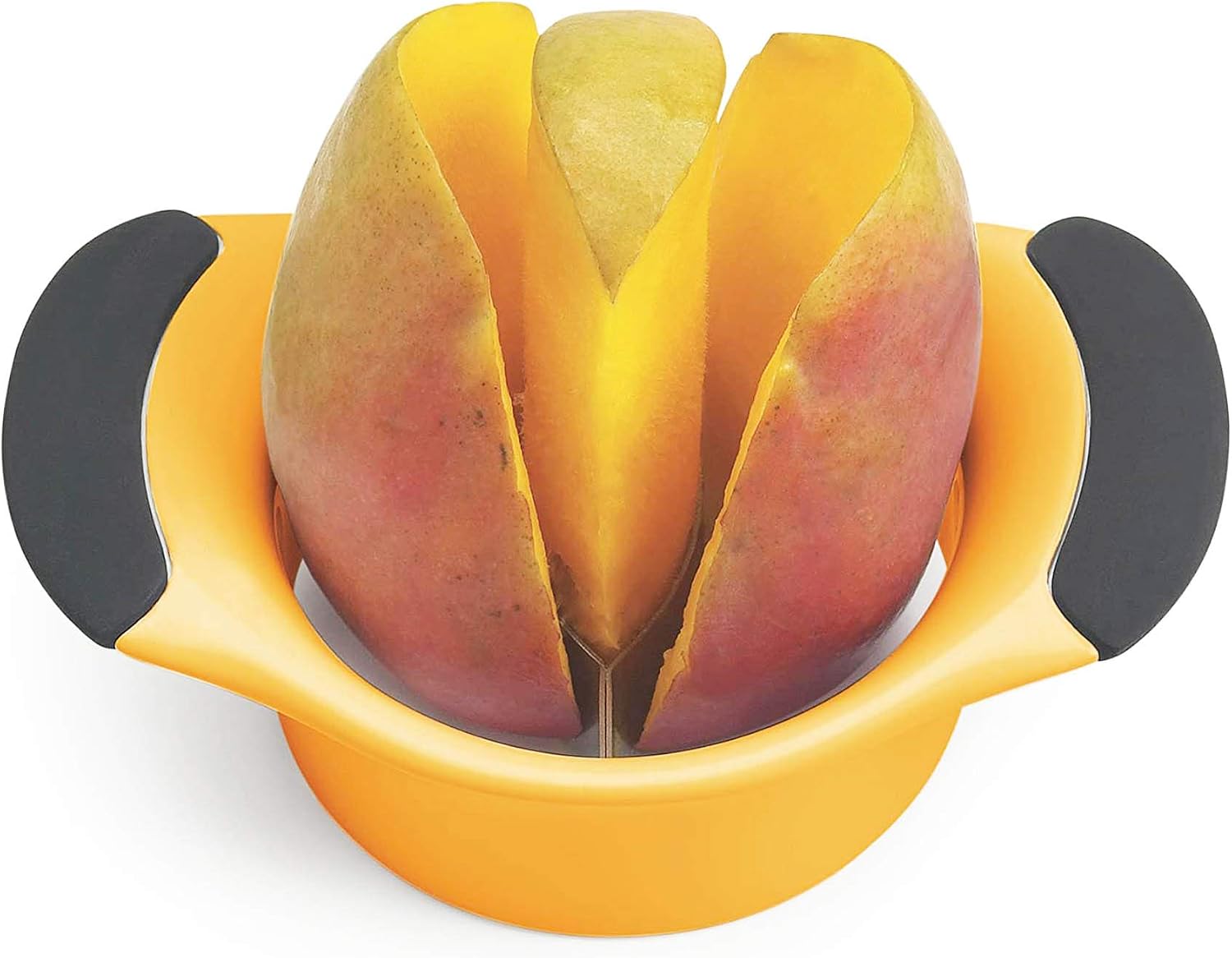 Unnecessary Mango Slicer Yellow Plastic & — WeirdThingsToBuy weird find