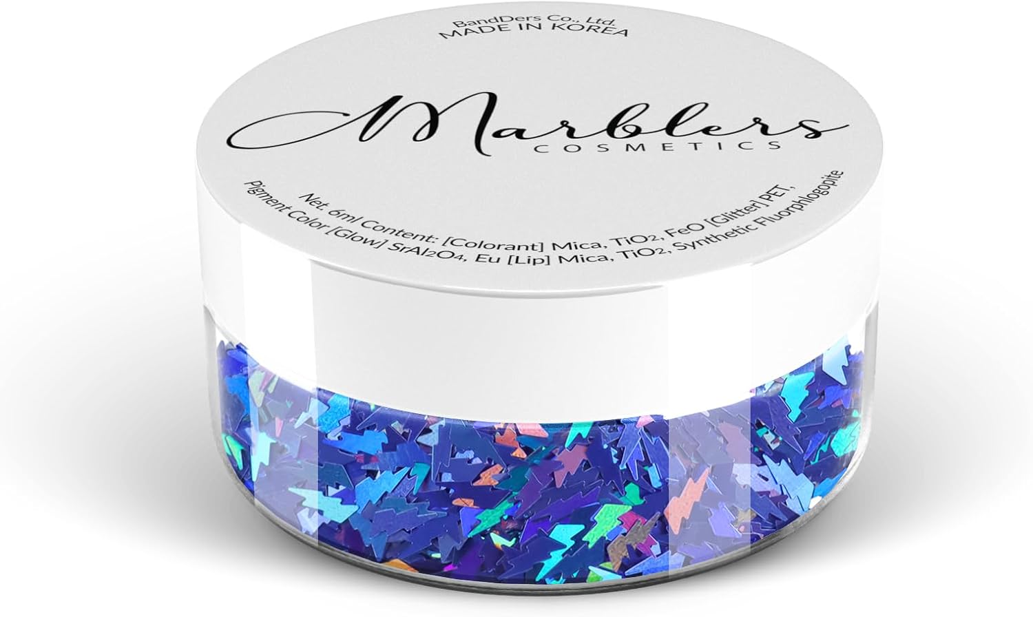 Unnecessary Marblers Thunder Shape Glitter Body — WeirdThingsToBuy weird find