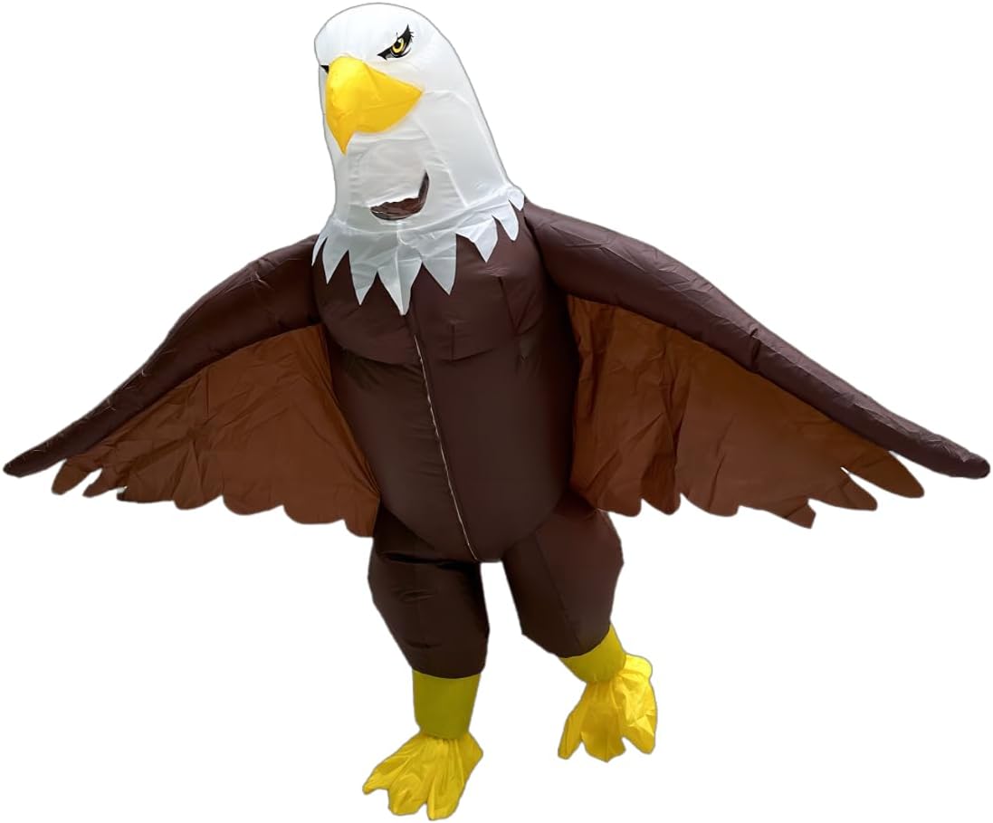 Unnecessary Mascot Inflatable Eagle Costume Adult — WeirdThingsToBuy weird find
