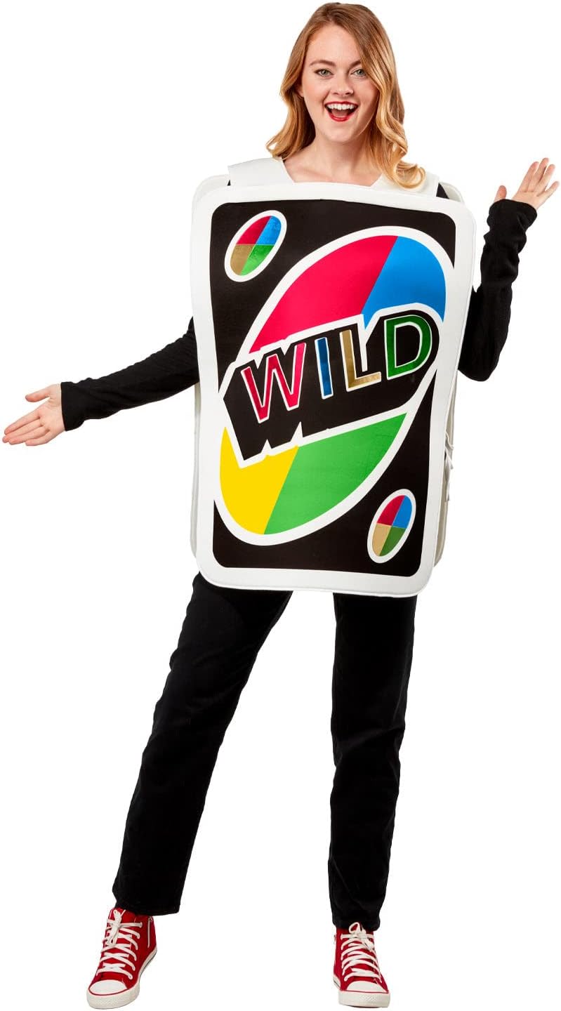 Unnecessary Mattel Uno Wild Card Costume — WeirdThingsToBuy weird find
