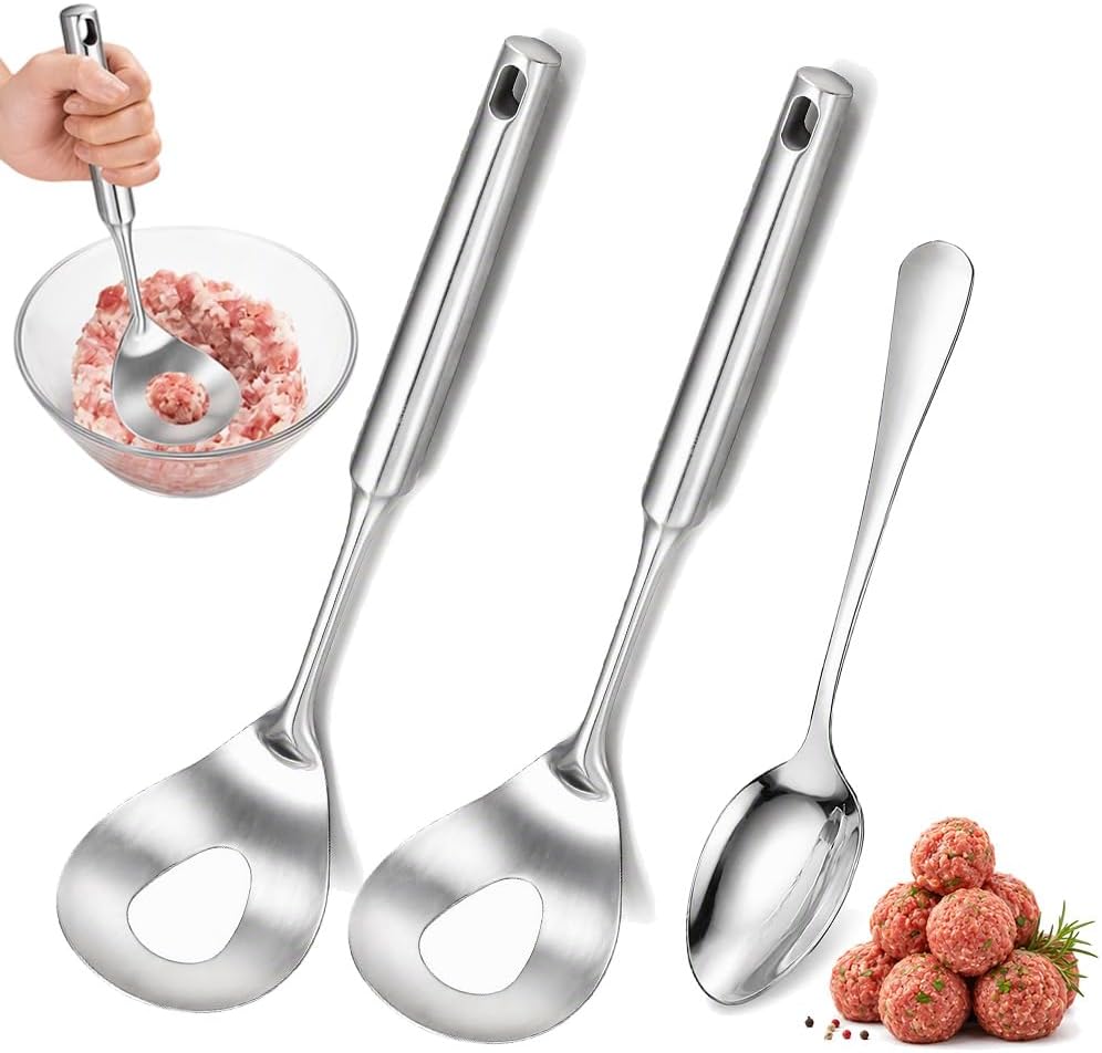 Unnecessary Meatball Spoon Meat Scraper 2027 — WeirdThingsToBuy weird find