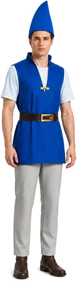 Unnecessary Men's Gnomeo Juliet Costume Blue — WeirdThingsToBuy weird find