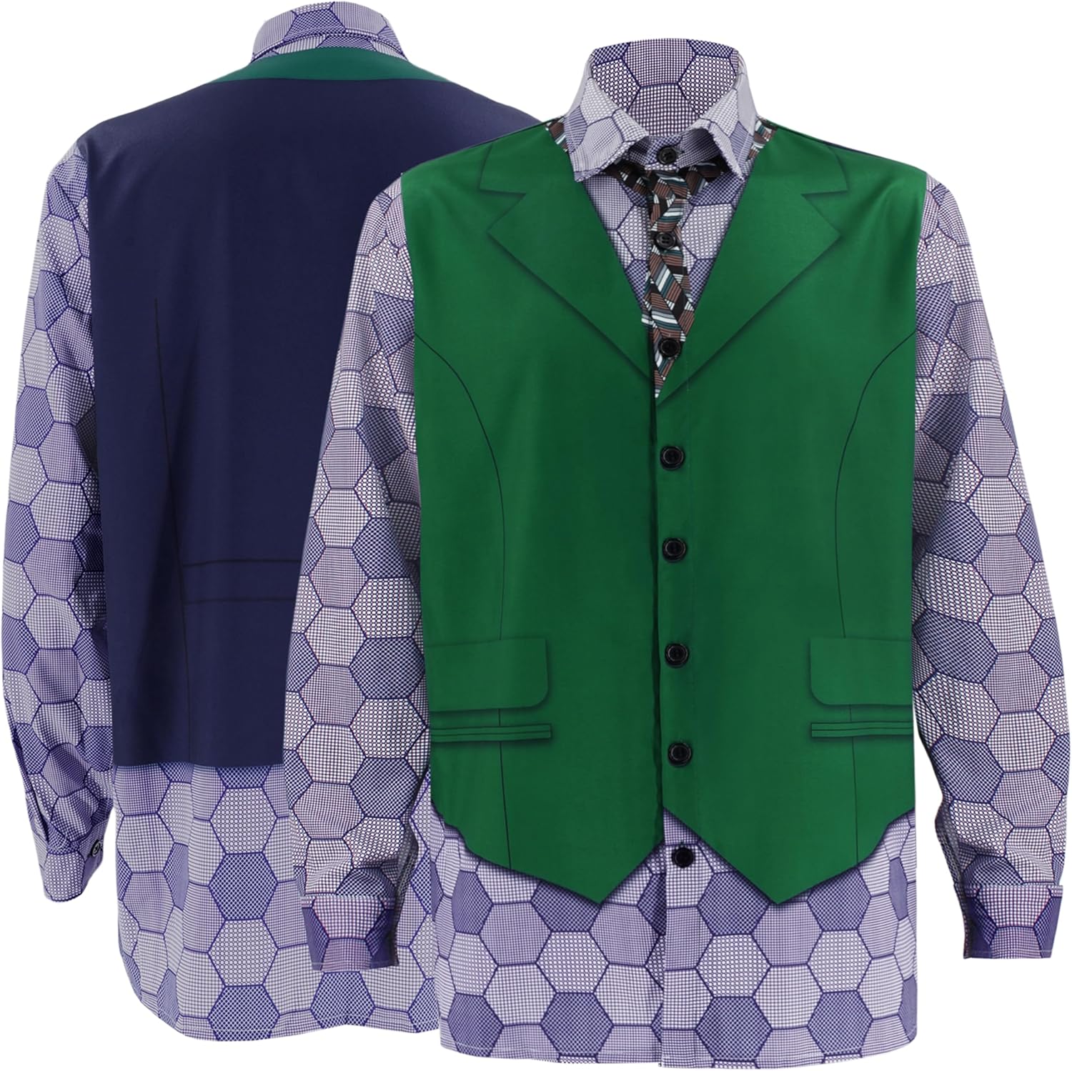 Unnecessary Men Shirt Mens Jester Costume — WeirdThingsToBuy weird find