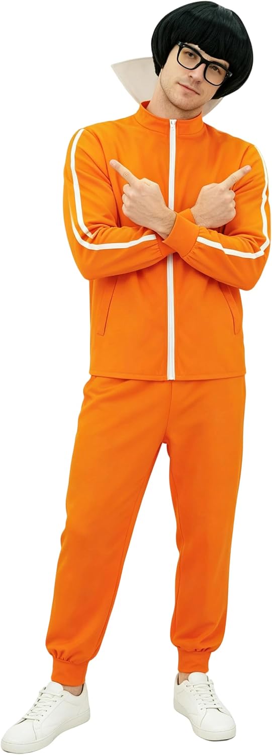 Unnecessary Mens Vector Costume 2 Orange — WeirdThingsToBuy weird find