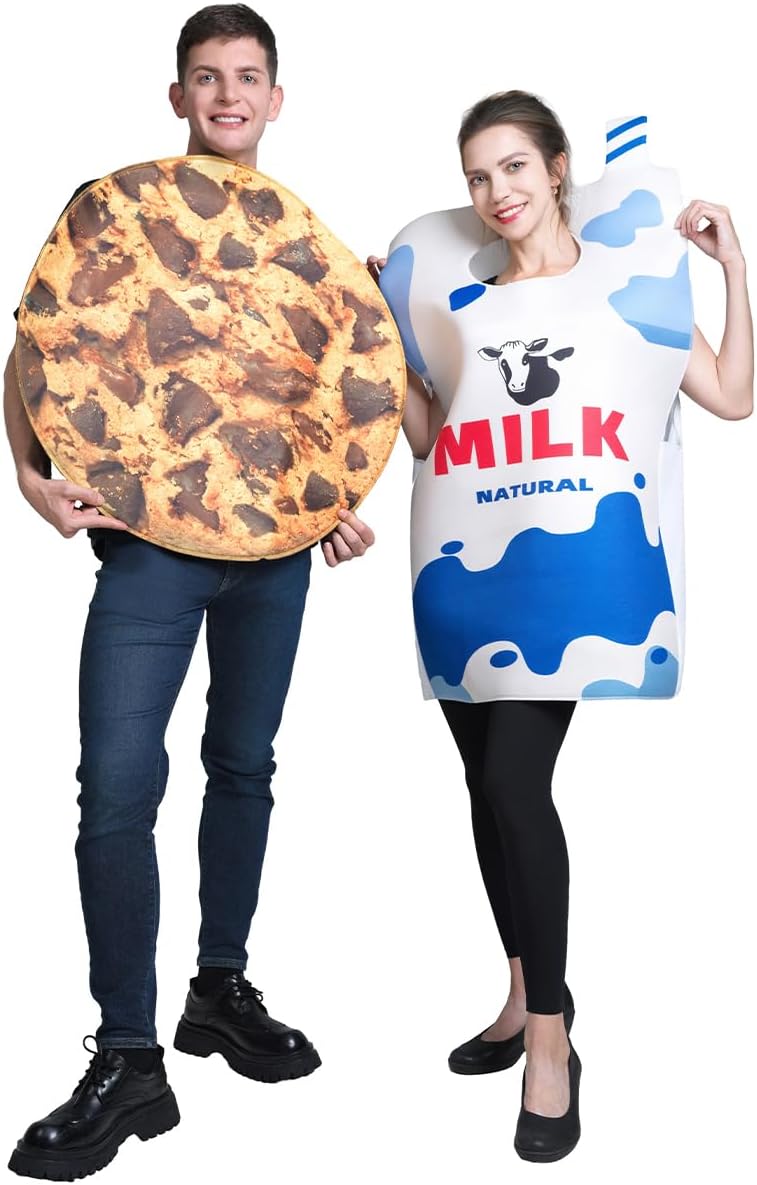 Unnecessary Milk Carton & Cookie Costume — WeirdThingsToBuy weird find