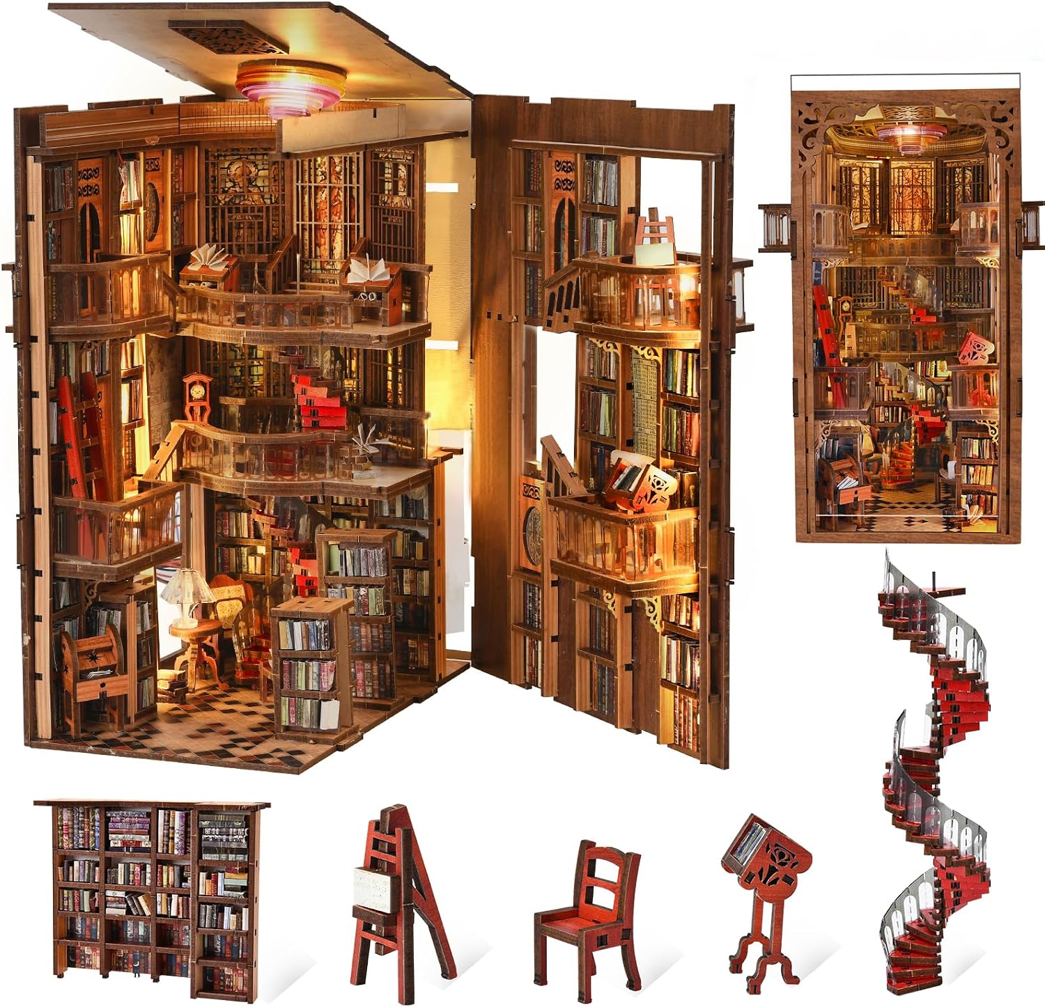 Unnecessary Minicity Book Nook Kit Diy — WeirdThingsToBuy weird find