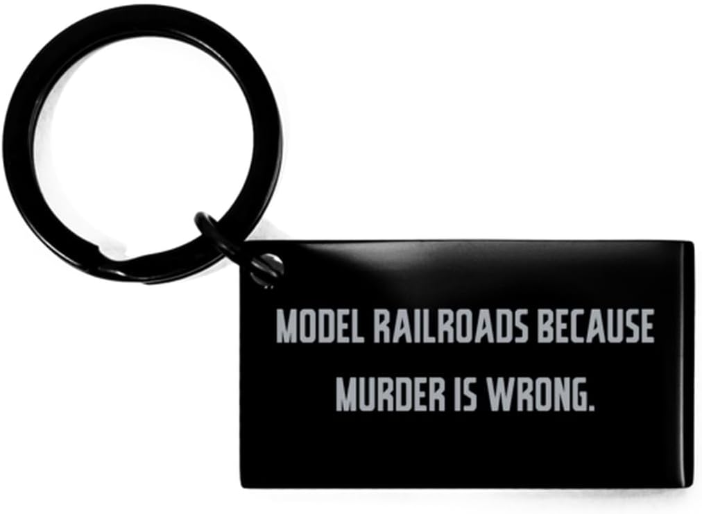 Unnecessary Model Railroads Because Murder is — WeirdThingsToBuy weird find