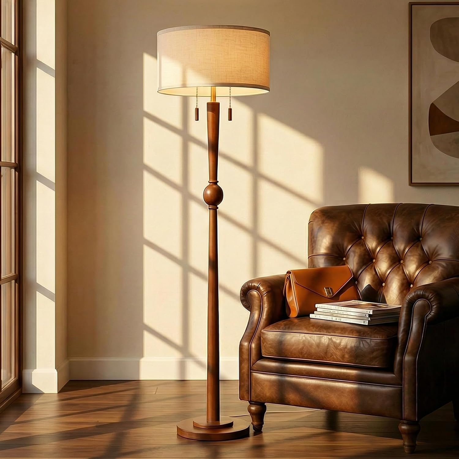 Unnecessary Moffe Solid Wood Floor Lamp — WeirdThingsToBuy weird find