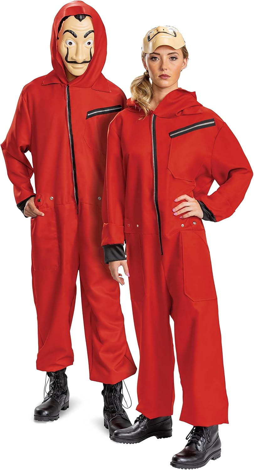 Unnecessary Money Heist Costume Official Unisex — WeirdThingsToBuy weird find