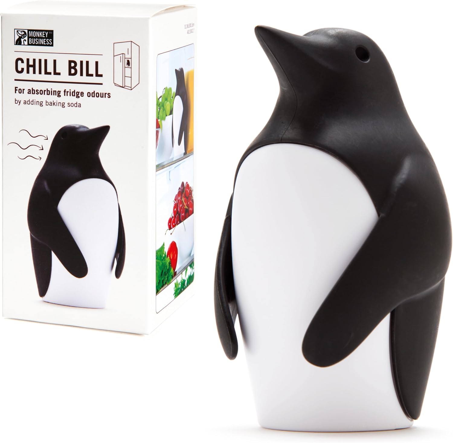 Unnecessary Monkey Business Chill Bill Refrigerator — WeirdThingsToBuy weird find