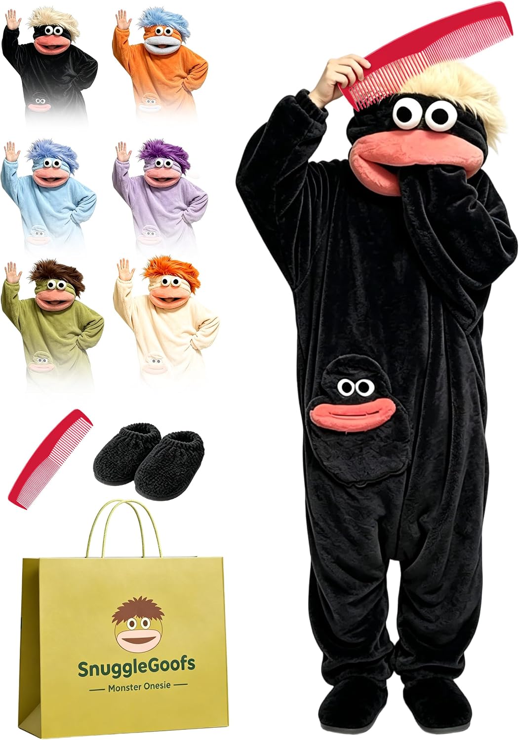 Unnecessary Monster Onesie Pajamas — WeirdThingsToBuy weird find