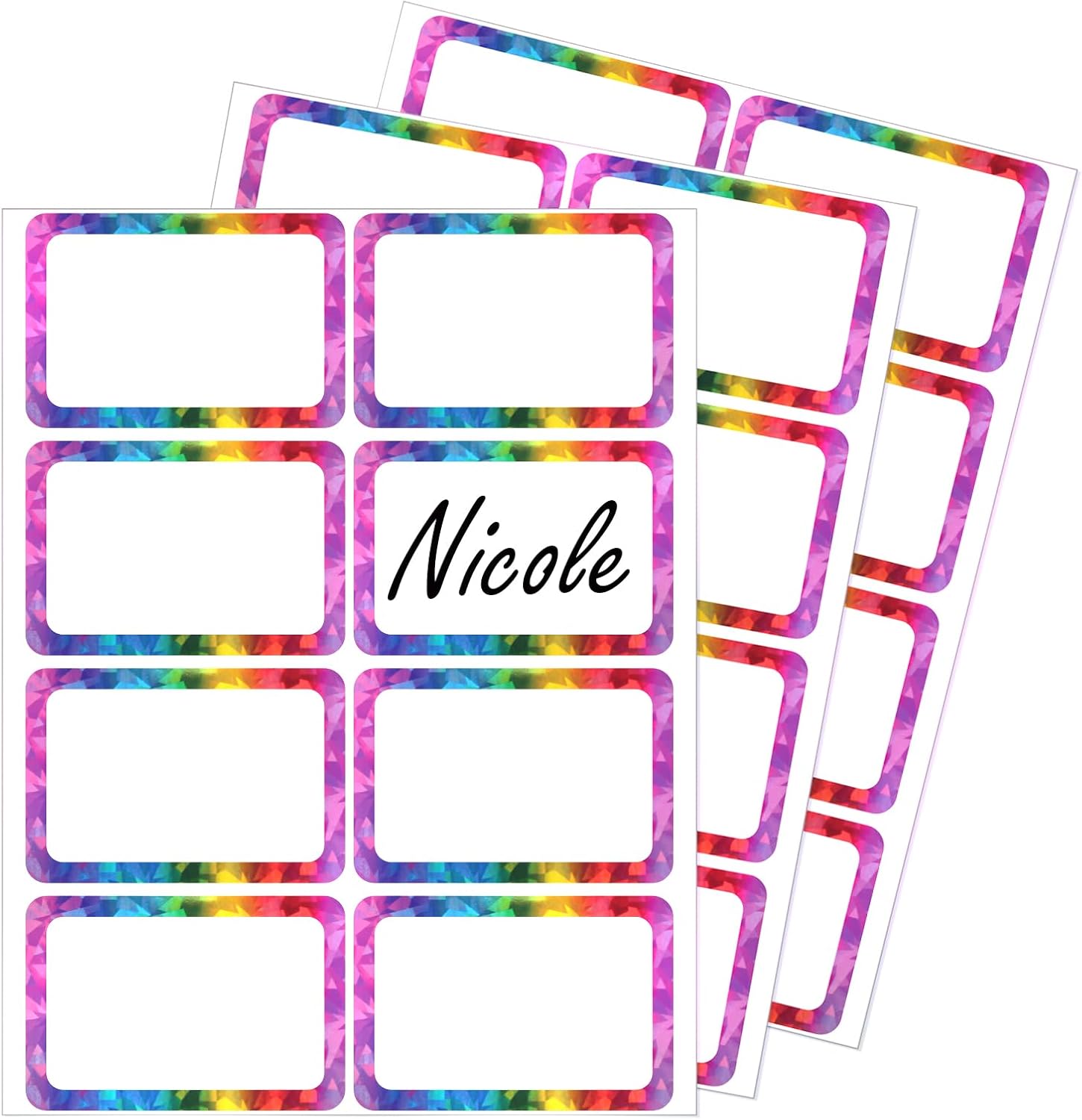 Unnecessary Name Tags Stickers 3x2 Inch — WeirdThingsToBuy weird find